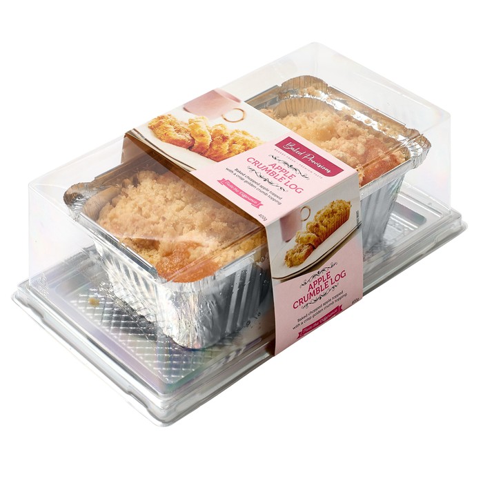 Apple Crumble Log
