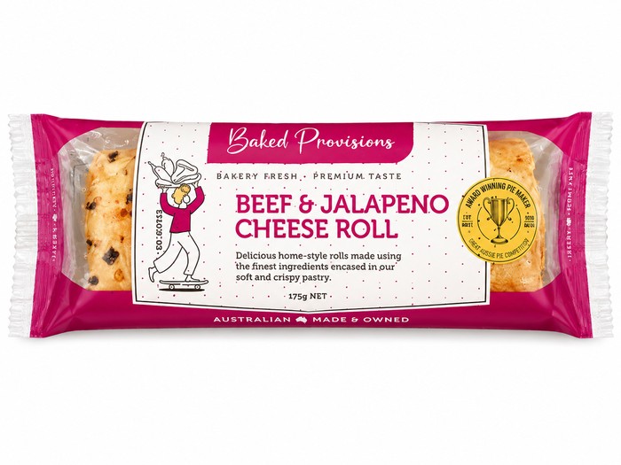 Beef & Jalapeno Sausage Roll
