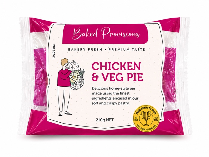 Chicken & Vegetable Pie