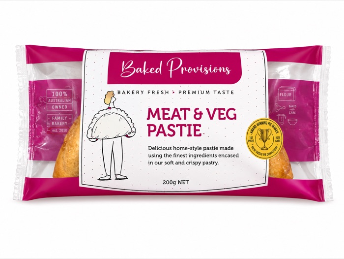 Meat & Vegetable Pastie