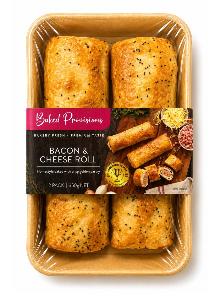 Bacon & Cheese Roll