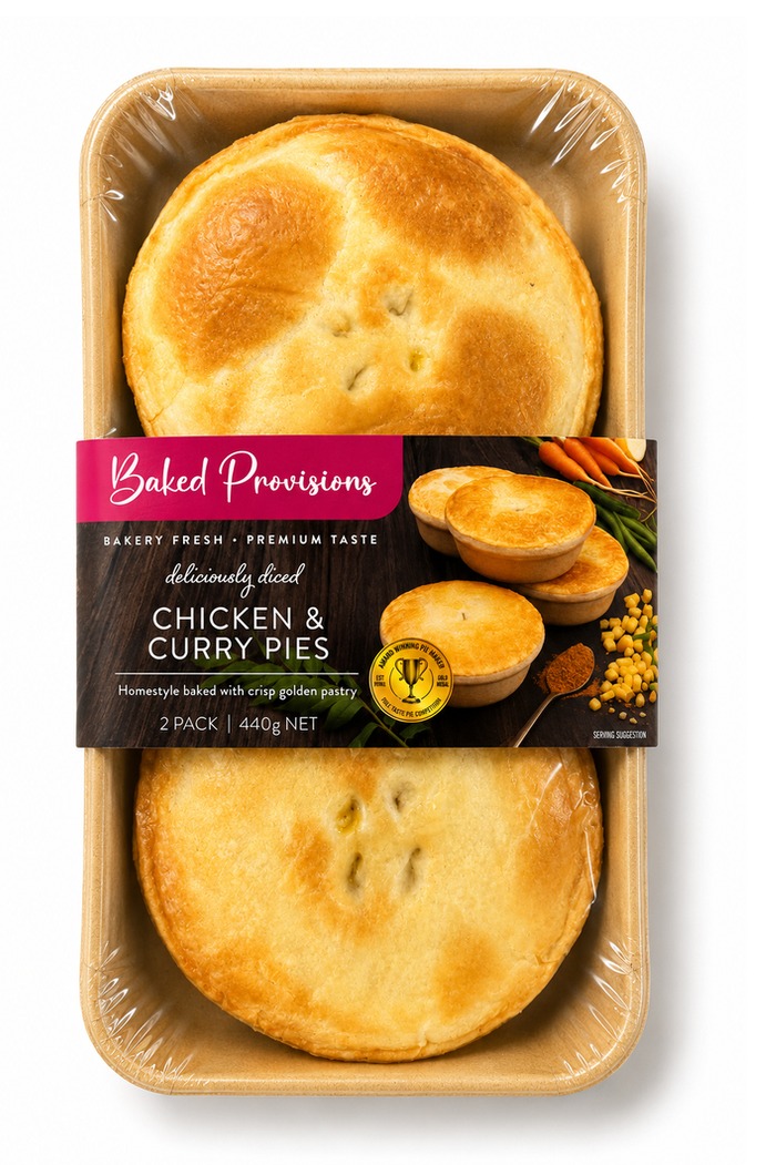 Chicken Curry Pie
