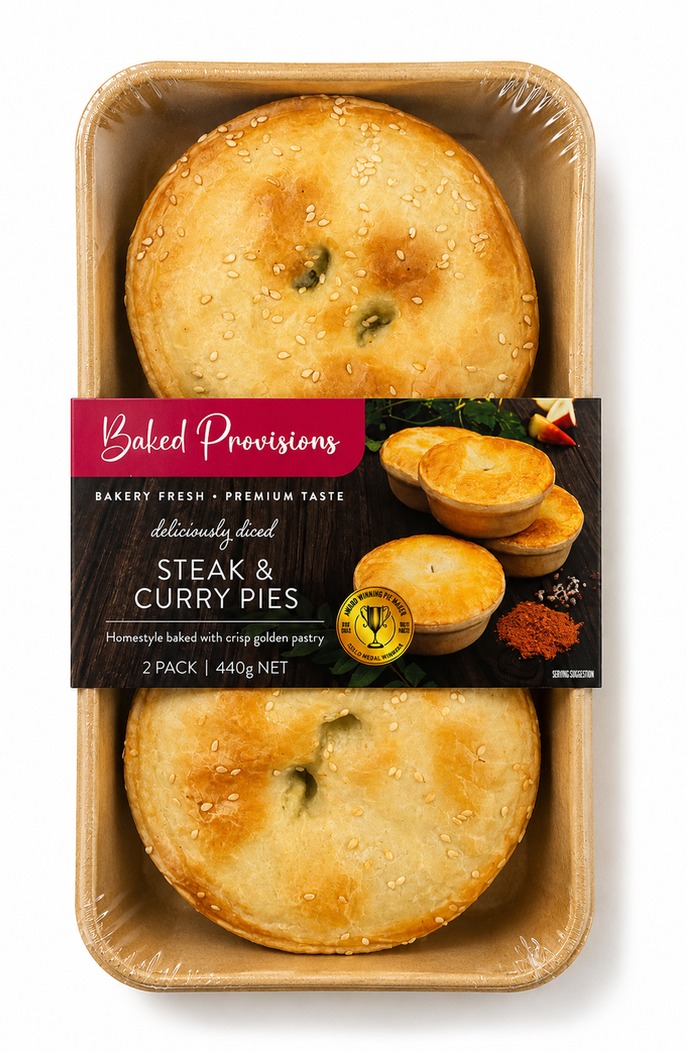 Steak Curry Pie